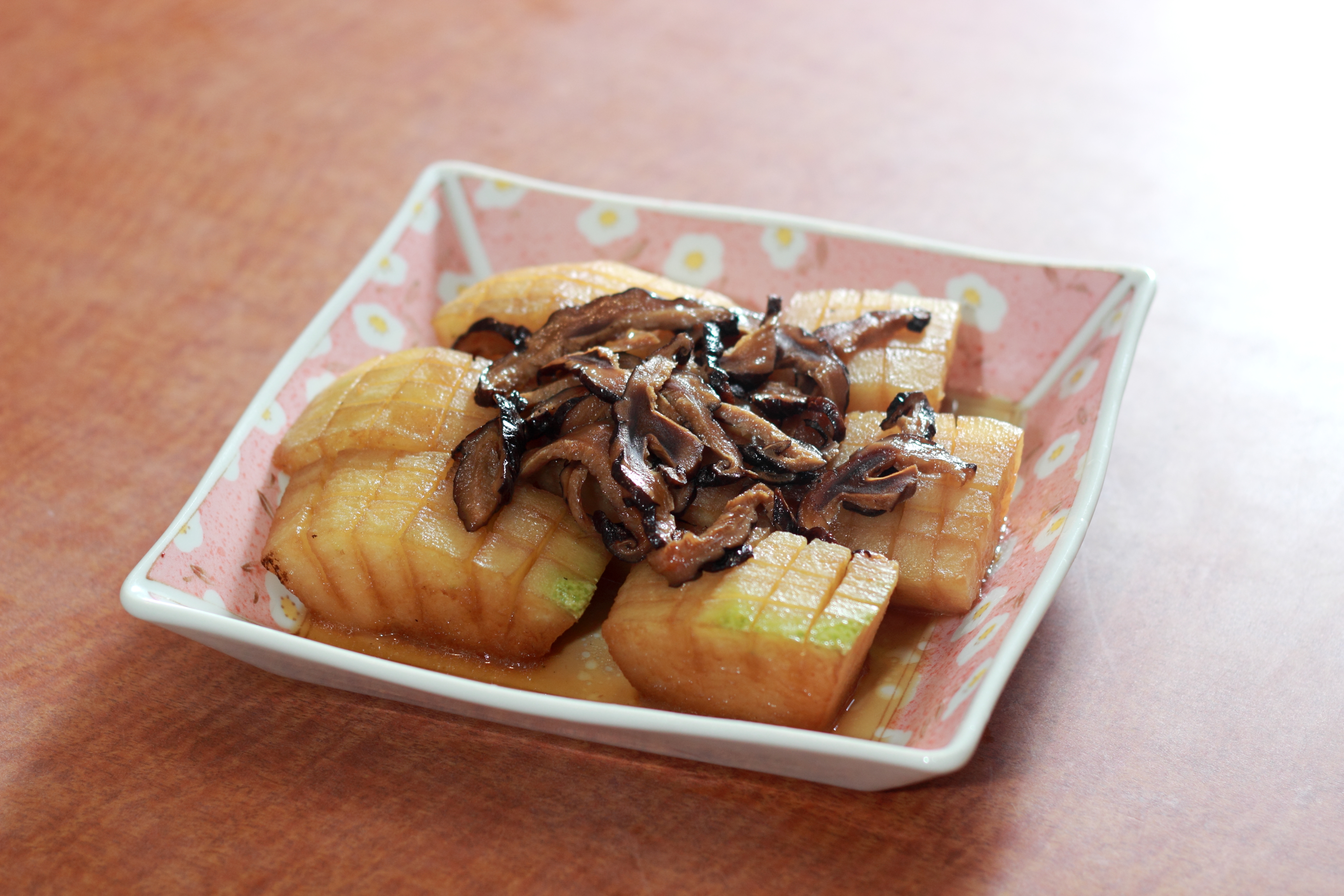「海真私房菜」餐廳的冬瓜紅燒香菇