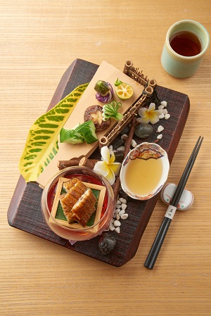 裝飾切—鰻魚醋漬